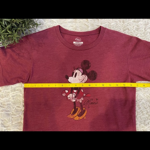 Minnie Mouse Tee T Shirt Short Sleeve Disney Top - Picture 6 of 8